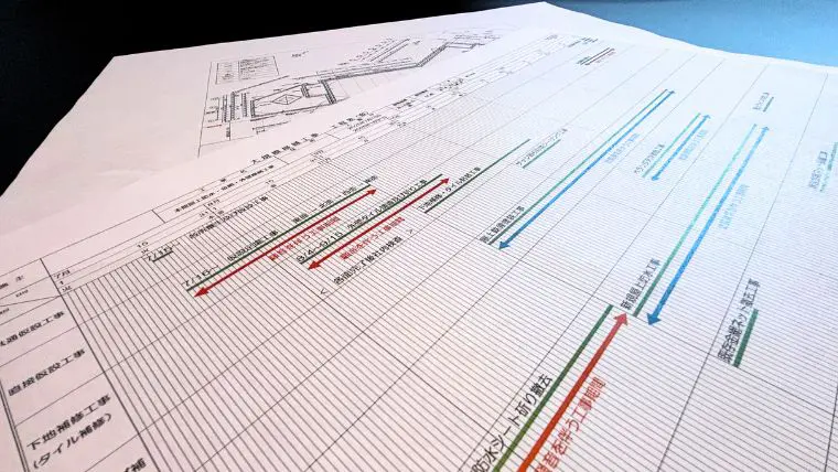 業務動線・共用部に配慮した<br class='sm'>進行管理
