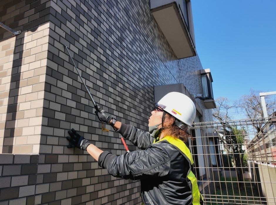 外壁調査（打診調査）