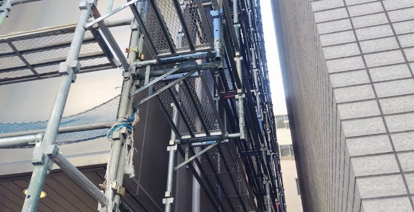 事務所ビル 防水工事 外壁補修｜目黒区