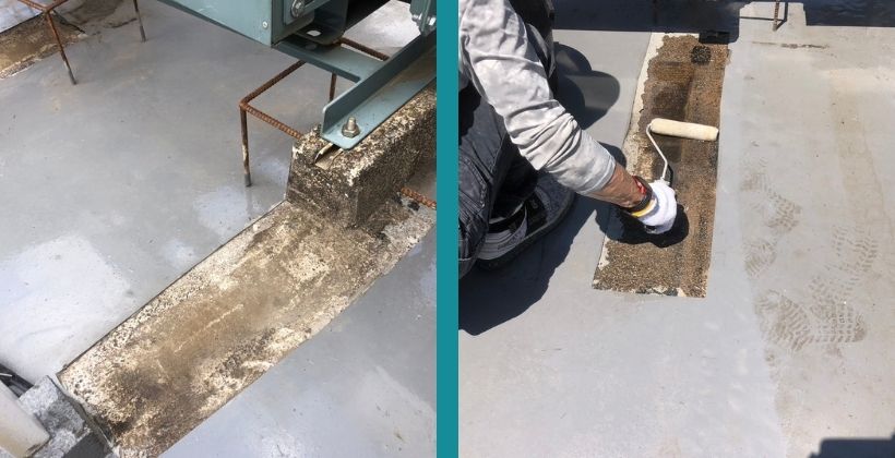 商業ビル 屋上防水｜目黒区