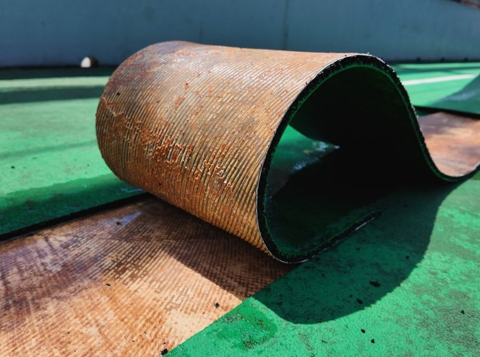 ゴムチップ舗装