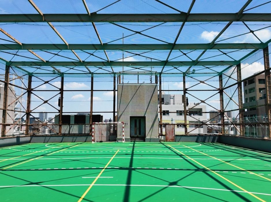 ゴムチップ舗装