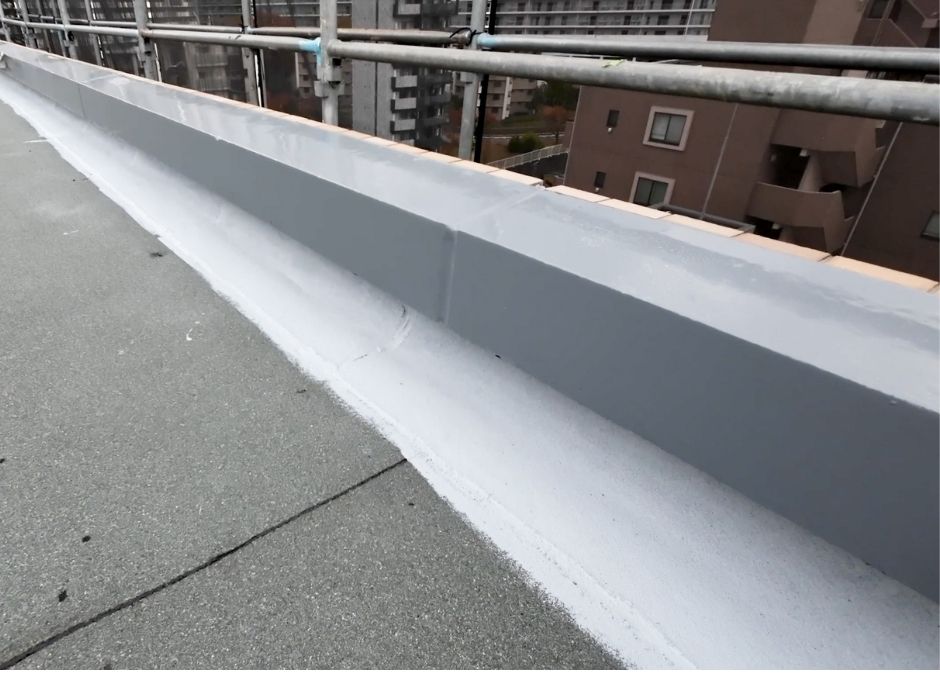 庇・パラペットの防水補修