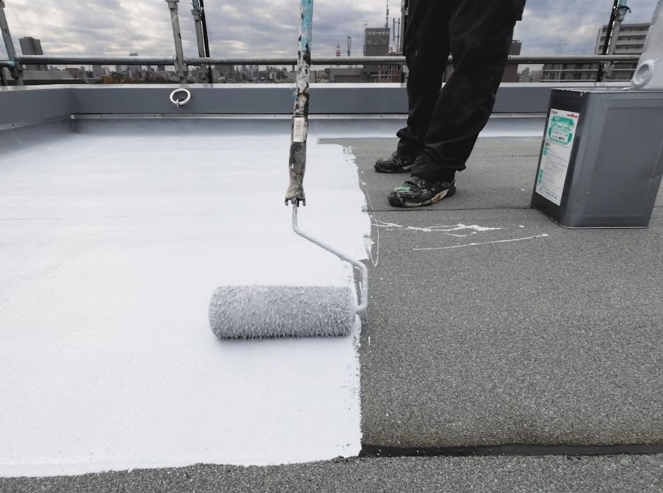 アスファルト防水（トーチ工法）