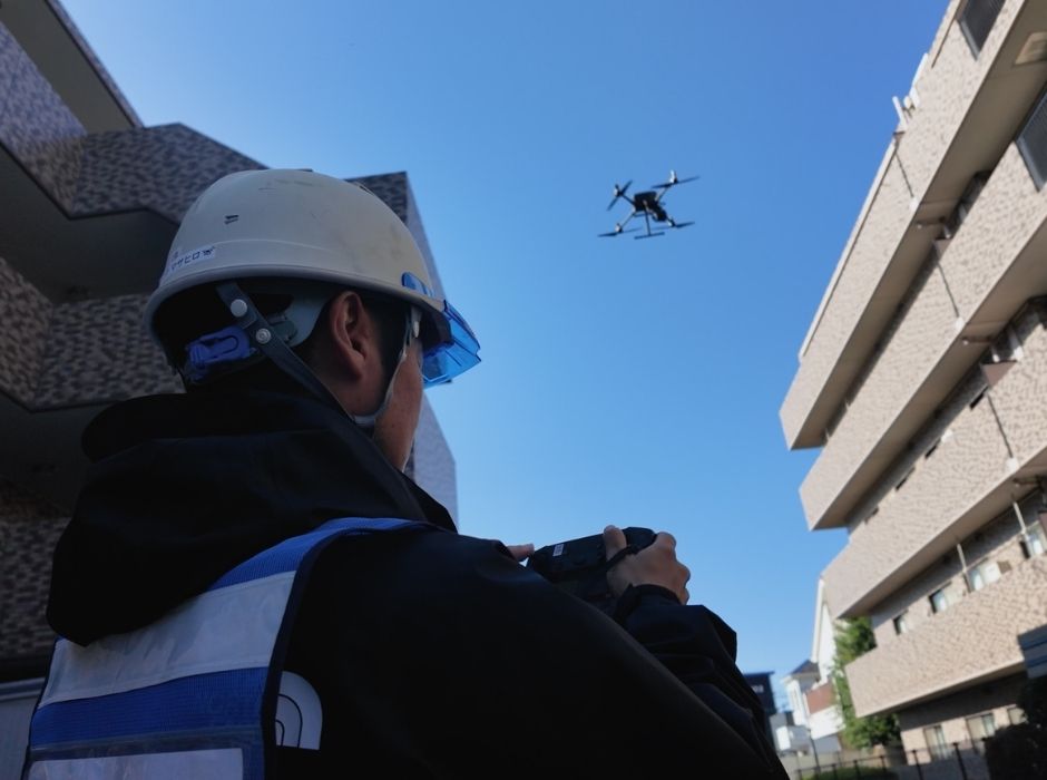 外壁調査（赤外線調査）