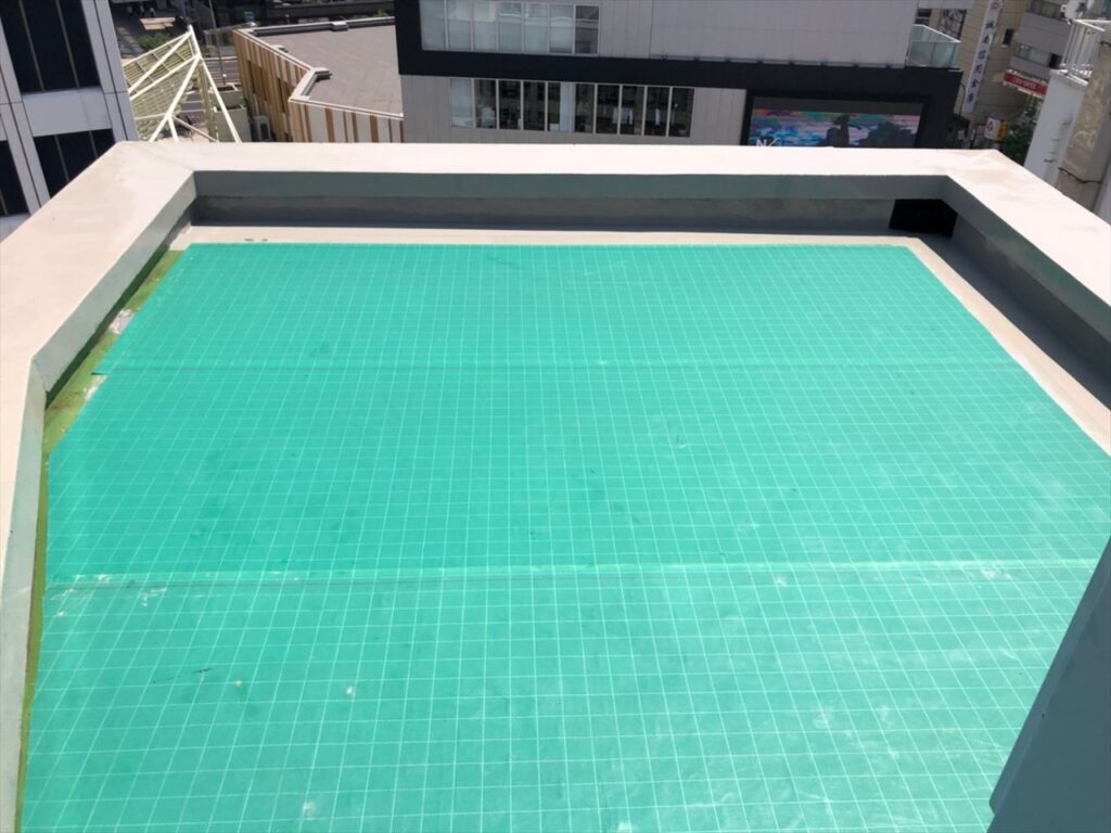 ウレタン防水 絶縁工法（通気緩衝工法）