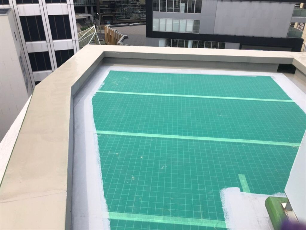 ウレタン防水 絶縁工法（通気緩衝工法）