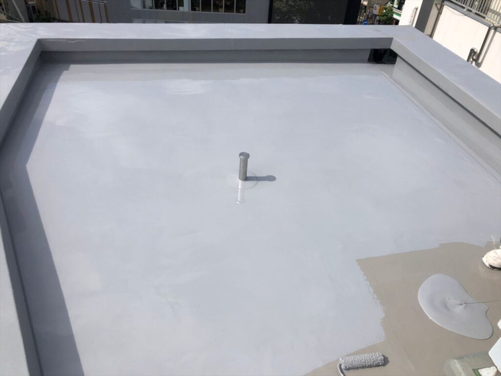 ウレタン防水 絶縁工法（通気緩衝工法）