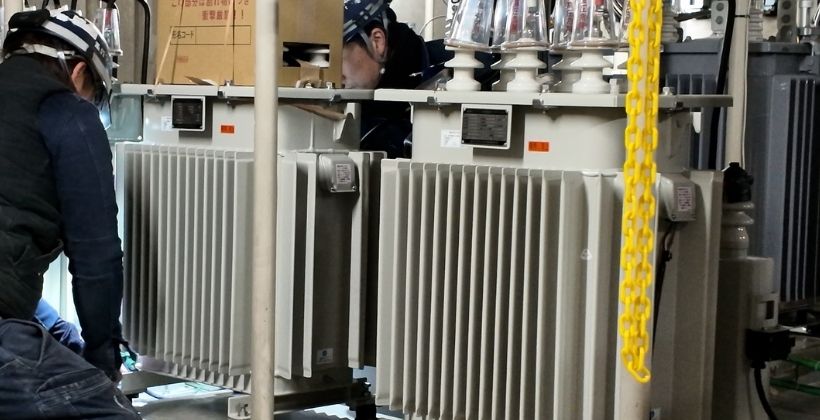 非常用発電機の更新工事｜新宿区