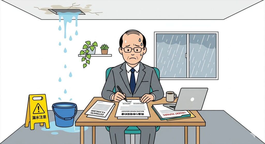 ゲリラ豪雨で雨漏り発生！いきなりの「全面改修」を防ぎ、無駄な出費を抑える2段階の修繕プロセス