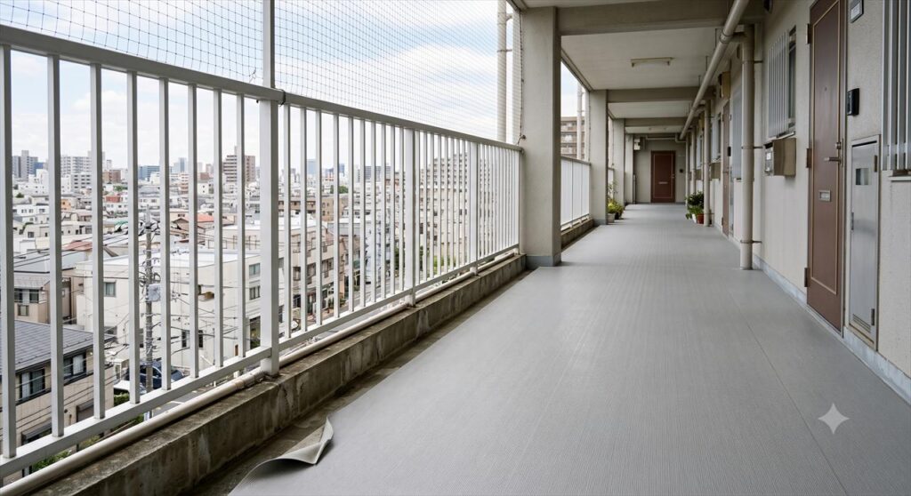 長尺シートの端が剥がれてきたら？全面張り替えの前に知っておきたい「部分補修」という選択肢